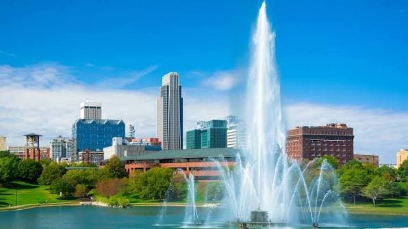 Omaha city skyline