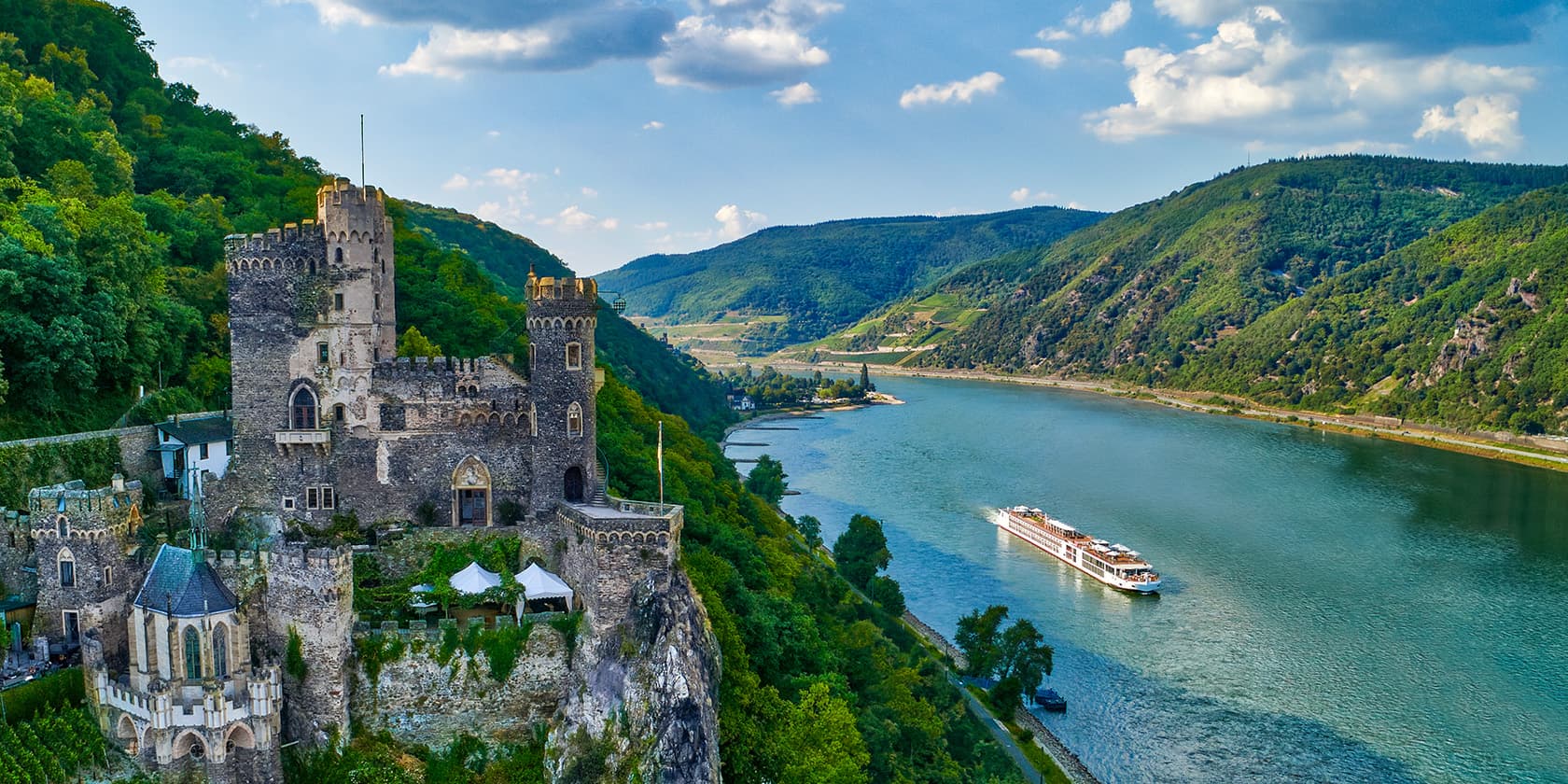 European river cruise scenery