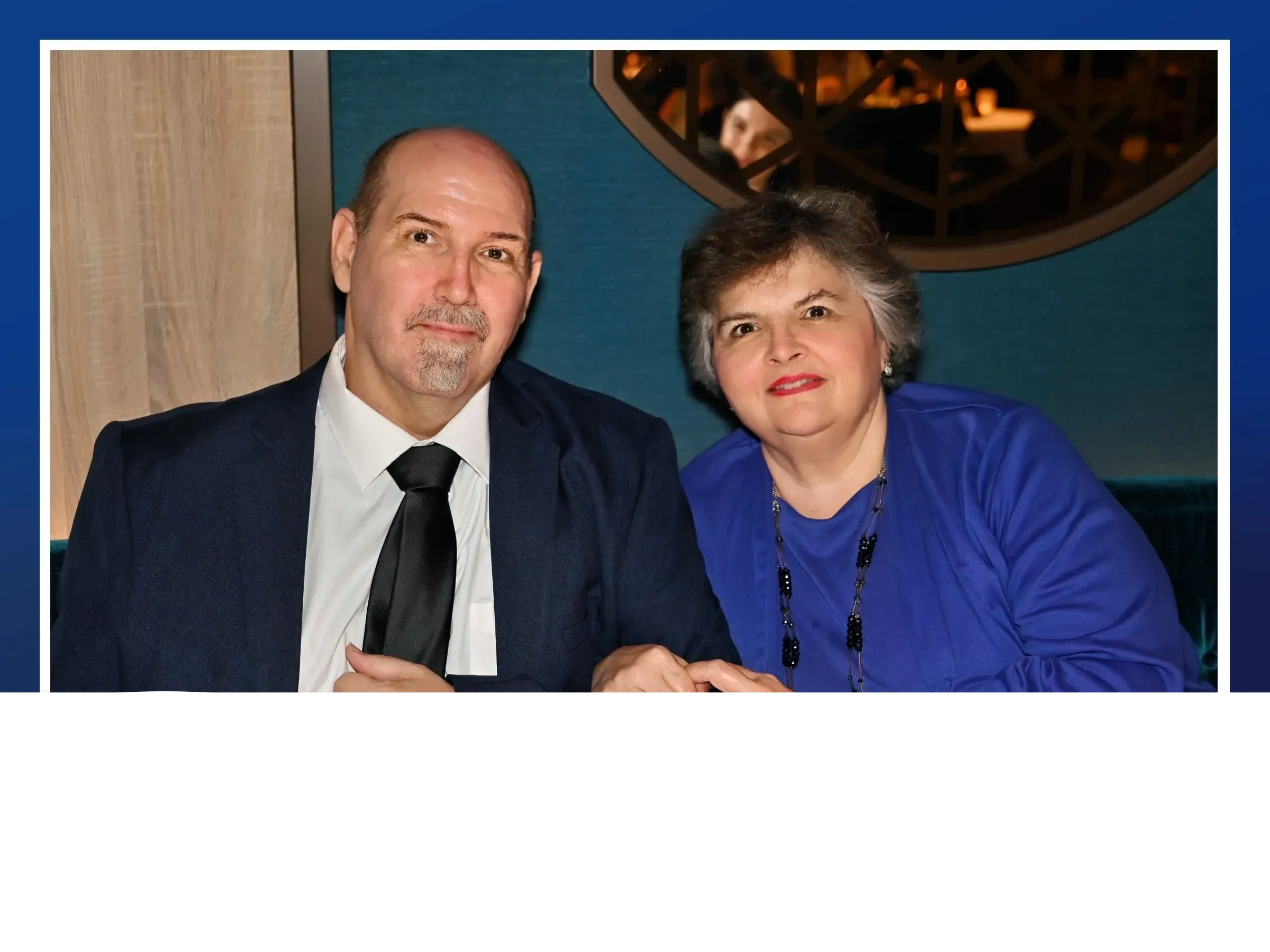 Richard and Ellen, owners of Venerable Voyagers Travel